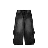 Baggy Wide Leg Boyfriend Jeans